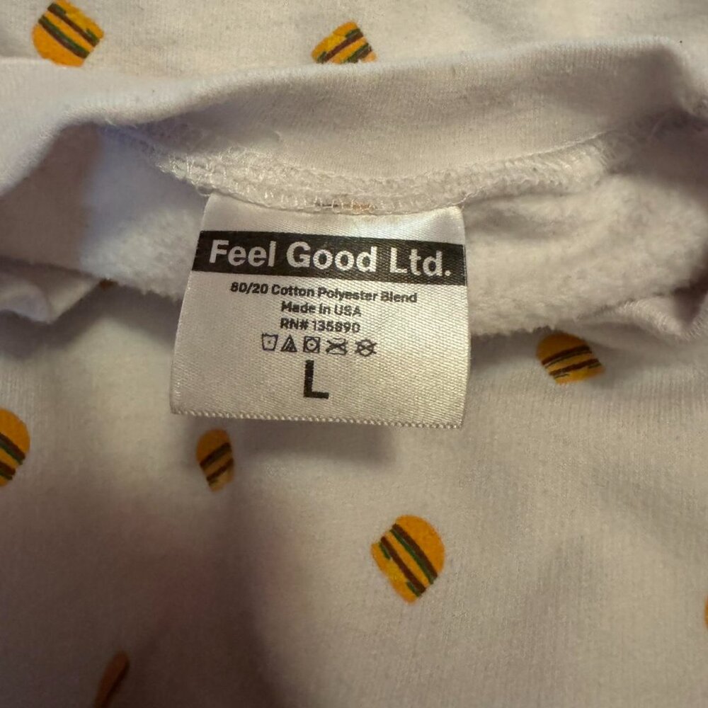 McDonald’s 50th Anniversary Big Mac Print Crewneck Sweatshirt - Picture 4 of 4